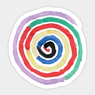 spiral Sticker